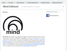 Tablet Screenshot of mindedizioni.com